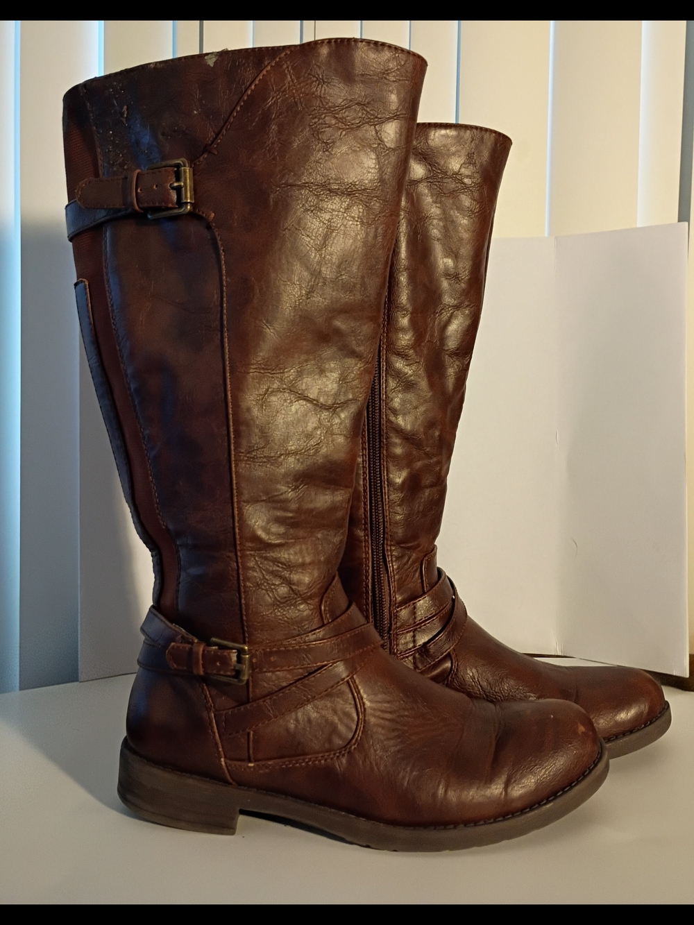 BareTraps Women's Tall Riding Boots - Brown